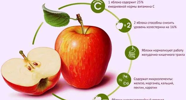 Влияние яблок на повышенную кислотность желудка
