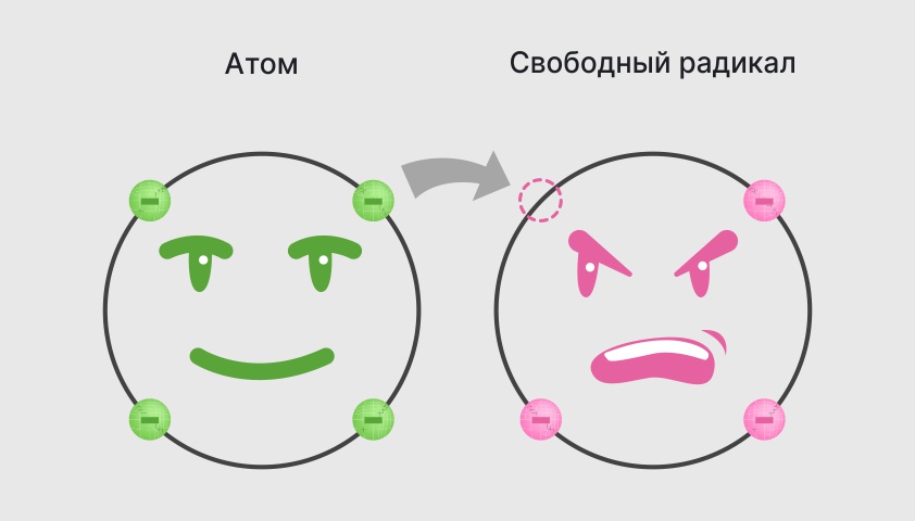 Свободные радикалы - как они влияют на организм?.